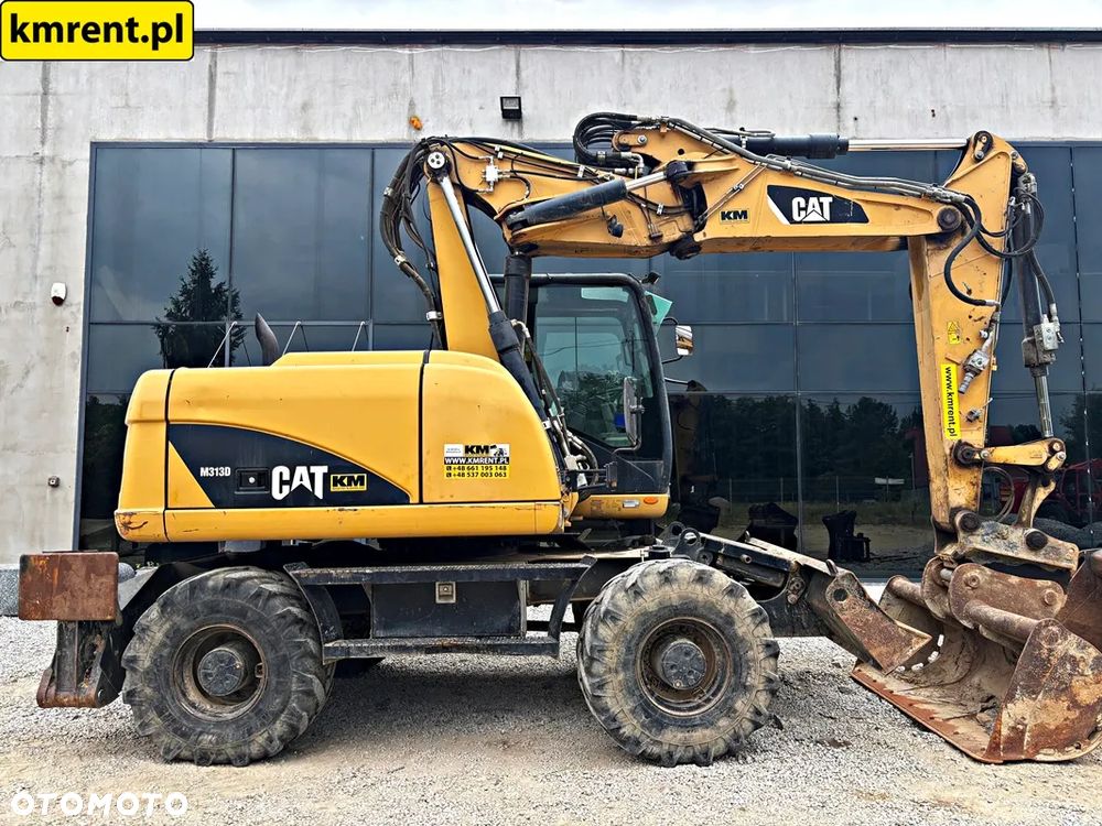Caterpillar M313D KOPARKA KOŁOWA 2014R | CAT M313D, JCB JS145W,  160W, Komatsu PW148-8, PW158-11, Volvo EW160D, EW140D, Liebherr A 314,  316, 918, Doosan DX140W, Doosan DX160W, Hyundai R140W-9, Hyundai HW160, Hitachi ZX140W-3, ZX160W-3, Mecalac 12MXT, 12MTX, Terex TW160, New Holland MH5.6 - 5