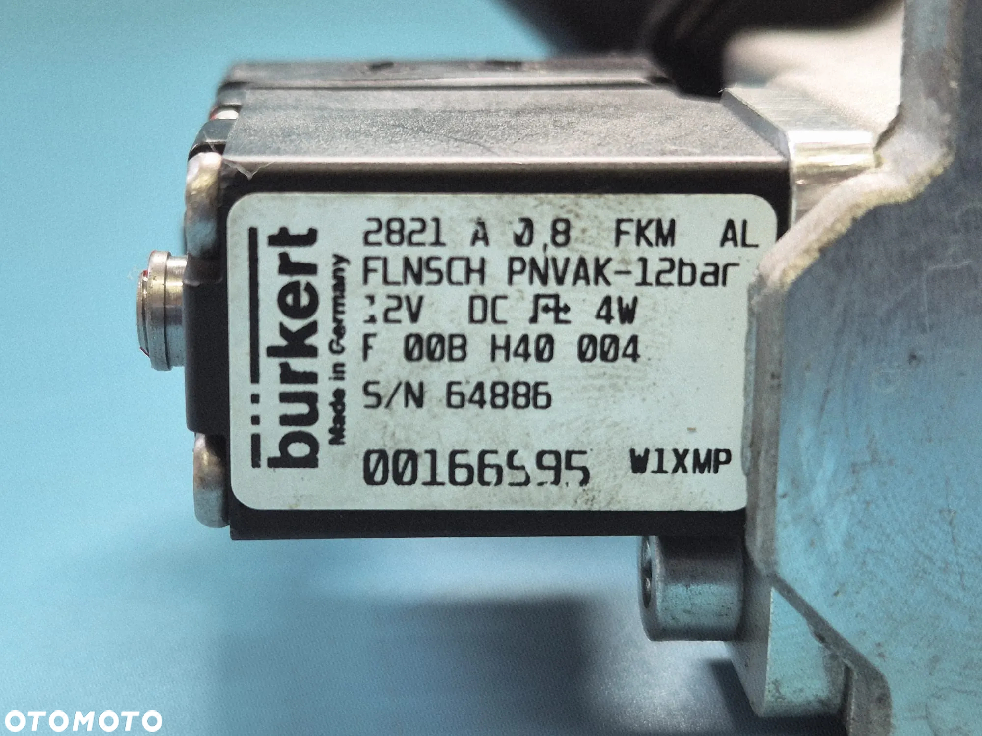 Zawor regulacji ADBLUE Scania Daf Man Burkest 00166995 - 4