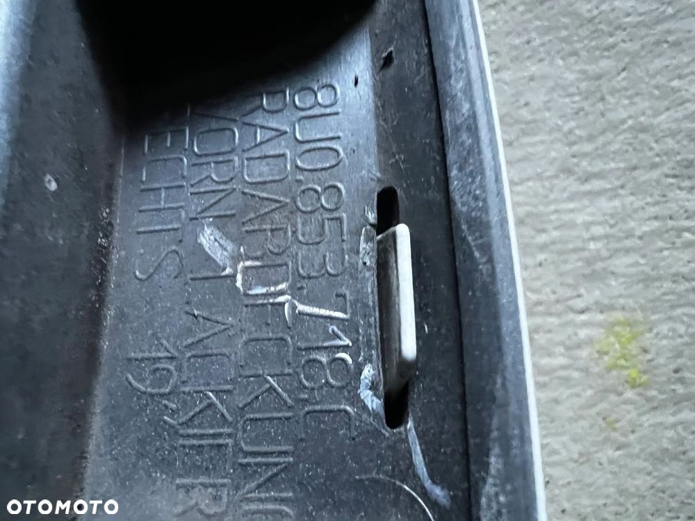 AUDI Q-3 Q3 8U LIFT S-LINE LISTWA NA BŁOTNIK PRZEDNI PRZÓD PRAWA LEWA 8U0853718C 8U0853717C - 2