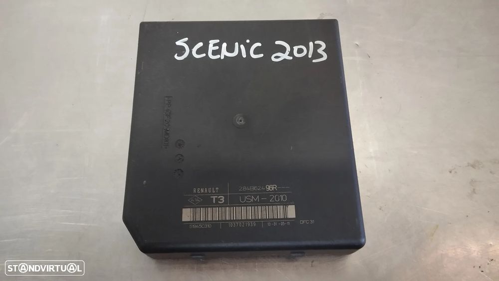 CAIXA DOS FUSIVEIS / MODULO USM-2010 RENAULT MEGANE III / SCENIC III REF. 284B62496R 51945C310 - 1