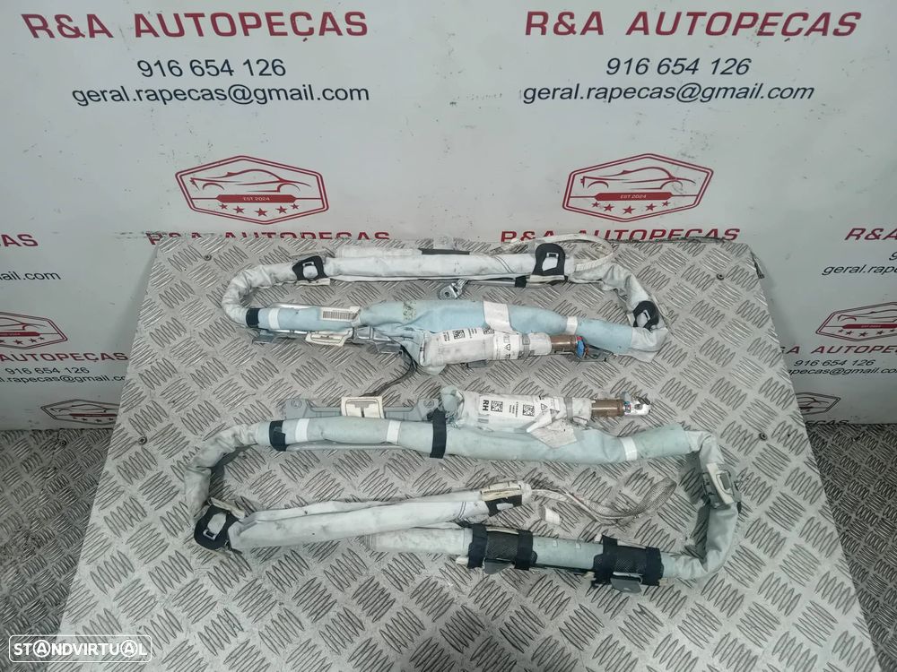 Cortina Cortinas de Airbag Nissan Qashqai J11 15084601 15084600 Original - 2