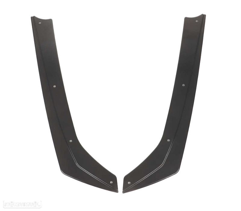 SPLITTER TRASEIRO BMW G30 G31 17-19 PRETO BRILHANTE - 6