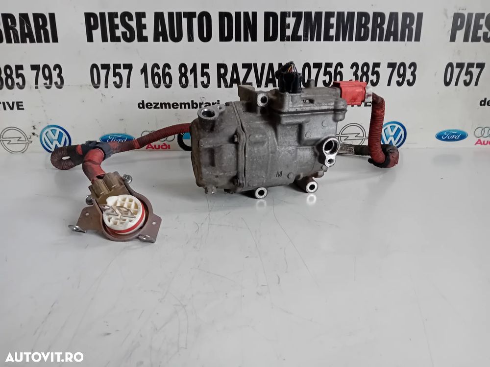 Compresor Clima AC Toyota Yaris Prius Verso Motor 1.5 Benzina Hybrid X1NZ An 2015-20 Cod 042200-1040 - 3