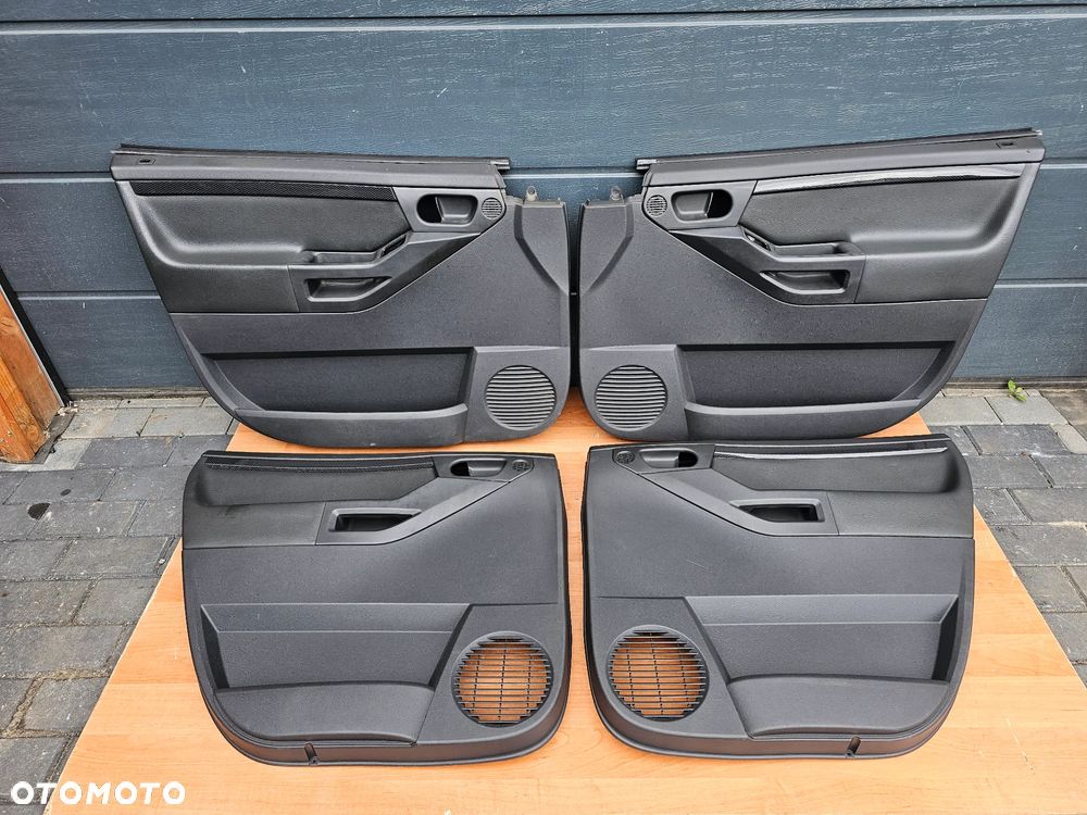 FOTELE TAPICERKA BOCZKI PÓŁSKÓRA RECARO OPEL MERIVA A OPC EUROPA LĘDŹWIA - 15