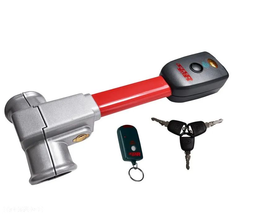 Blokada na kierownice z alarmem NOWA - 5