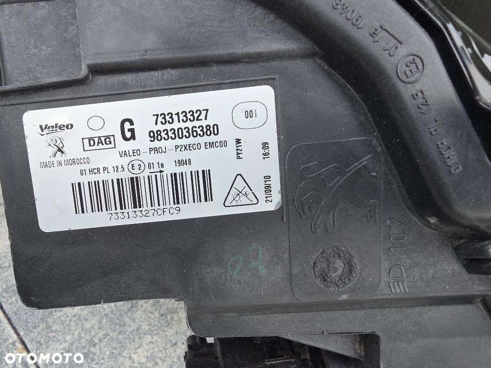 PEUGEOT 208 2008 II 2 Lampa lewa Kompletna Full Led Base Eco 9833036380 - 11