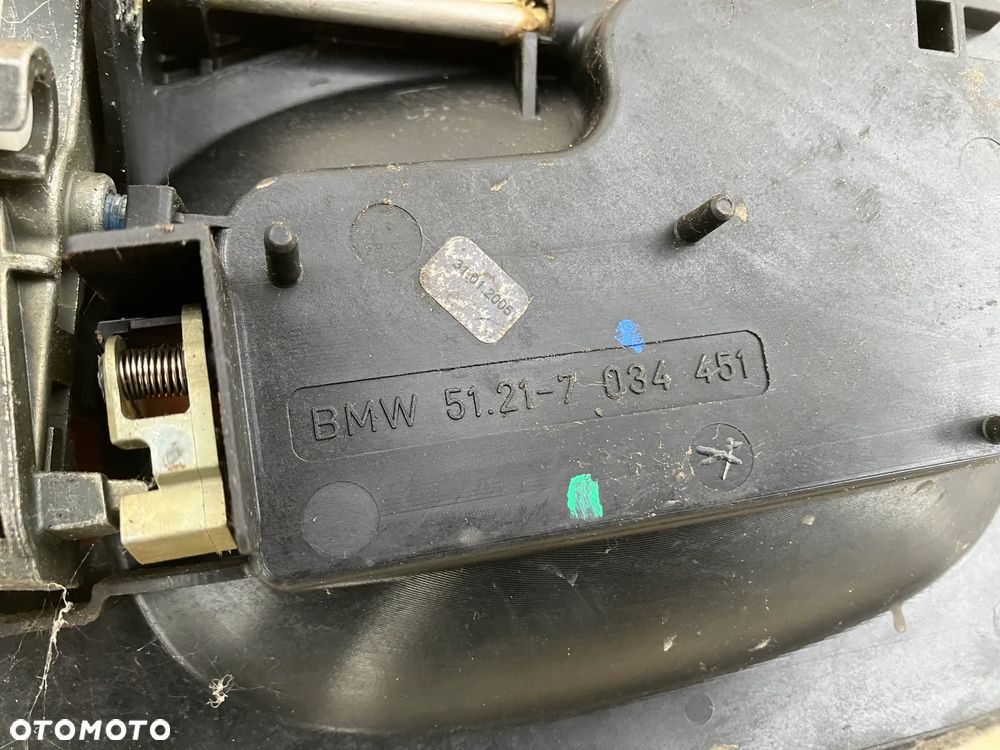 KOLUMNA STACYJKA KLUCZYK WKŁADKI BMW E60 E61 PRZED LIFT GROT KLUCZYK KLAMKA - 8