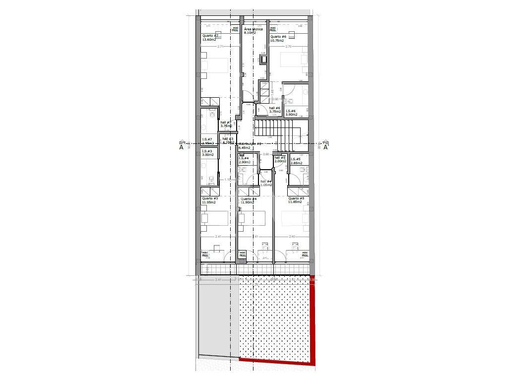 Prédio de arquitetura e acabamentos modernos com três pisos, consti... - Grande imagem: 5/15