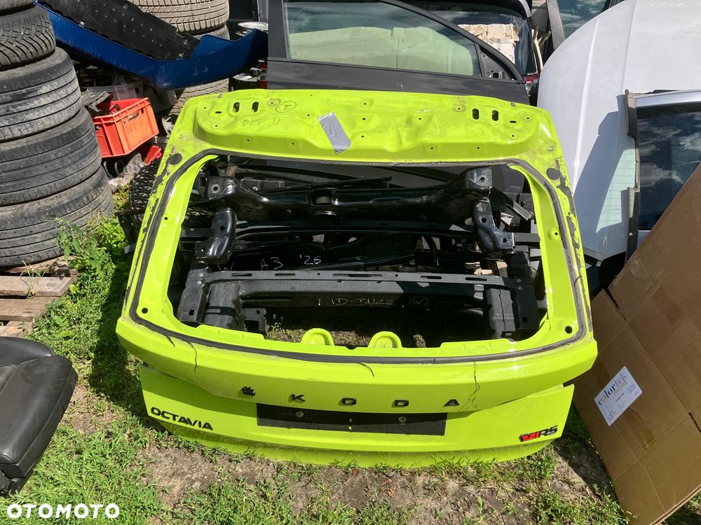 KLAPA BAGAŻNIKA TYŁ TYLNA SKODA OCTAVIA IV KOMBI VRS