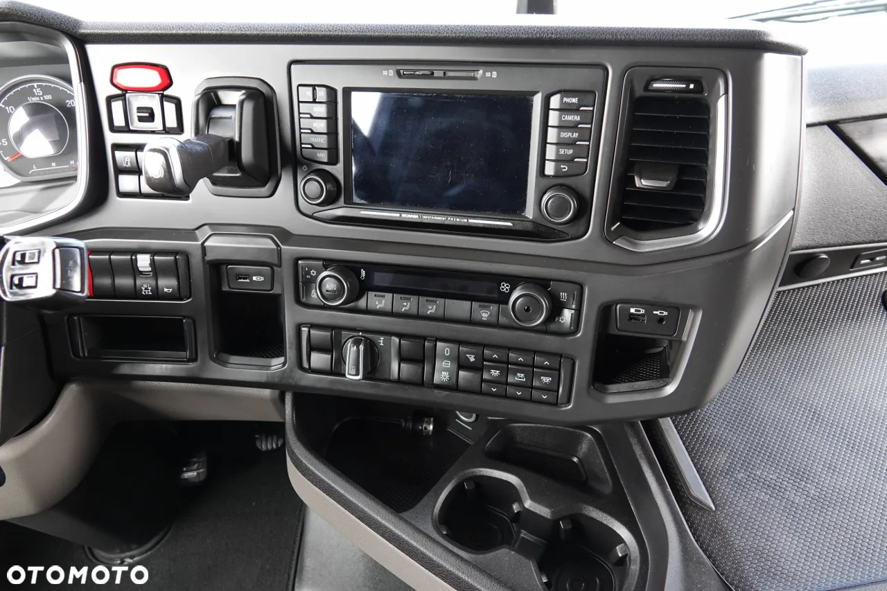 Scania S 500 / RETARDER / HYDARAULIKA / PRZÓD NA PODUSZKACH / KLIMA POSTOJOWA / ALUFELGI / OPONY 100% / PO KONTRAKCIE SERWISOWYM / SPROWADZONY - 29