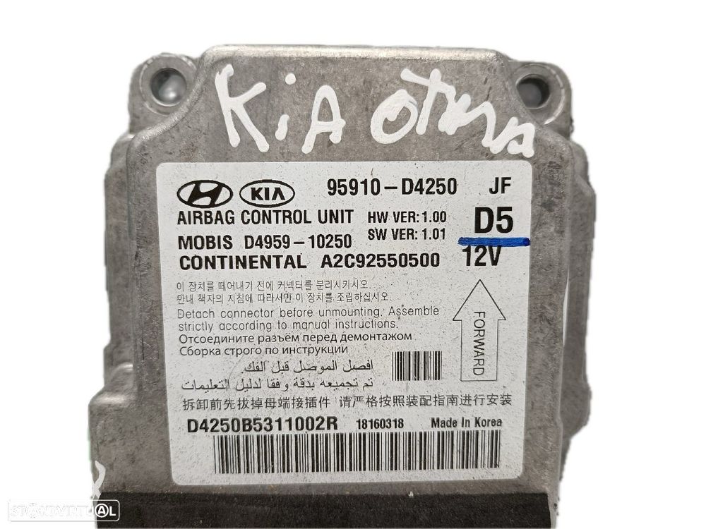 Centralina Airbags Kia Optima (Jf) - 2