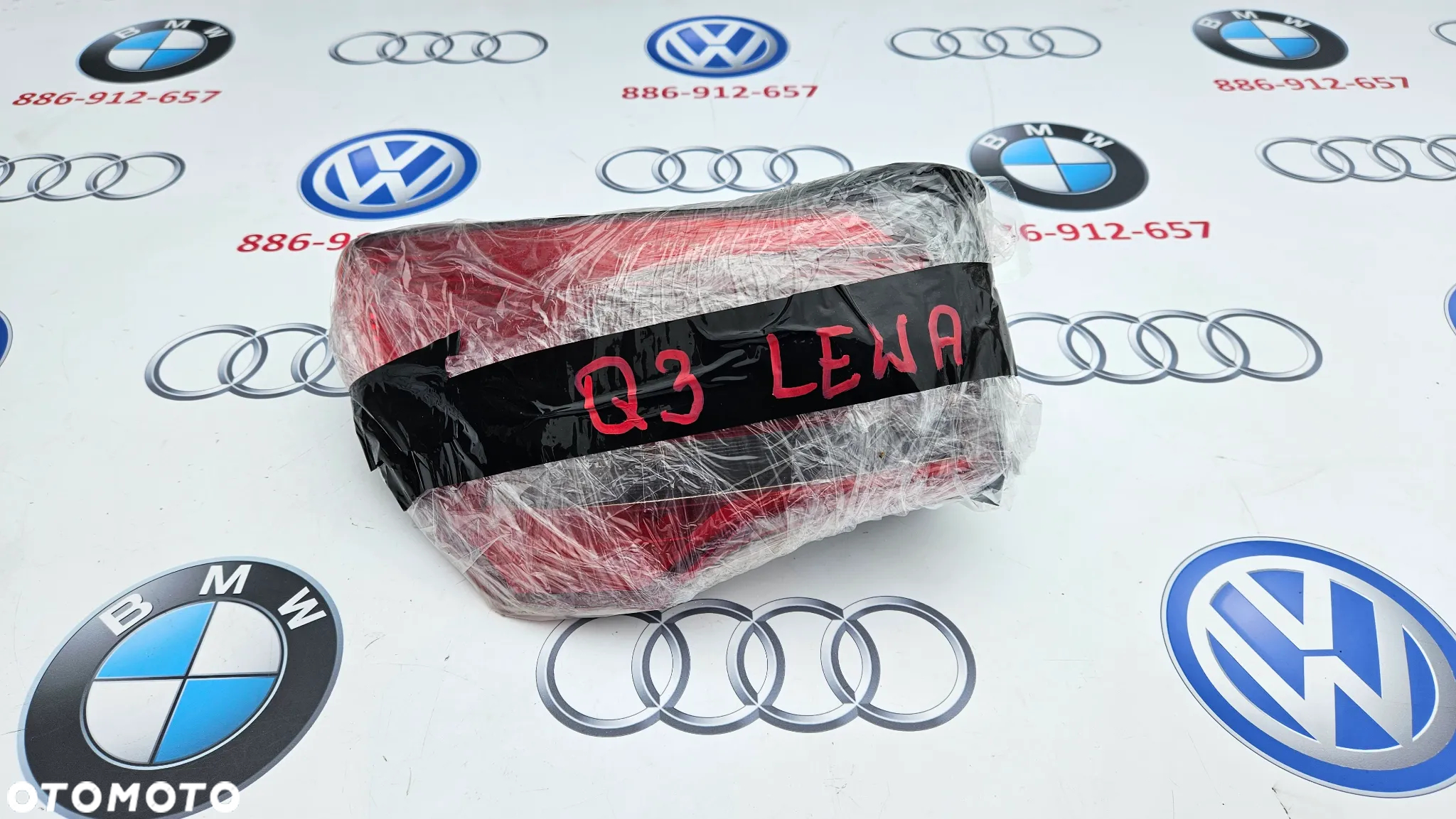 Audi Q3 83A 2 II Kompletna lampa tył lewy Lampa tylna lewa z kostką i kablem 83A945069 EUROPA ŁADNA - 11