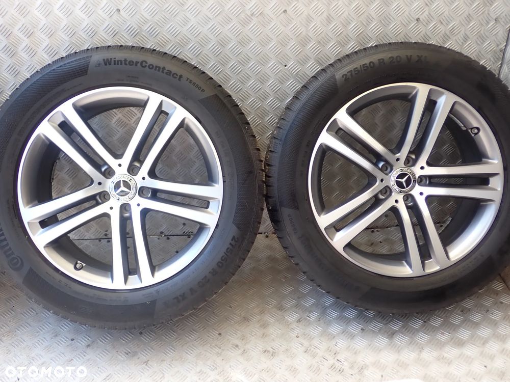 FELGI ALUMINIOWE MERCEDES GLE 8,5JX20  ET 42  5X112  A1674012500  OPONY GRATIS 275/50/20XL - 10