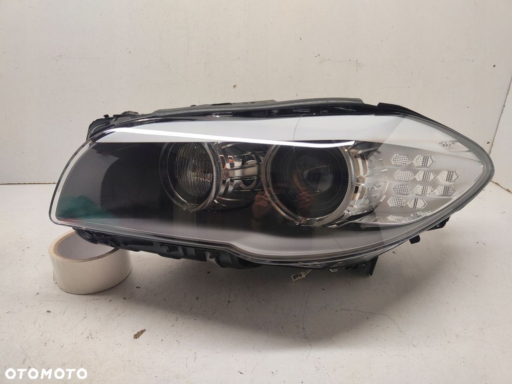 bmw 5 f10 sm xenon skrętny lampa lewy przód 7271907 - 1