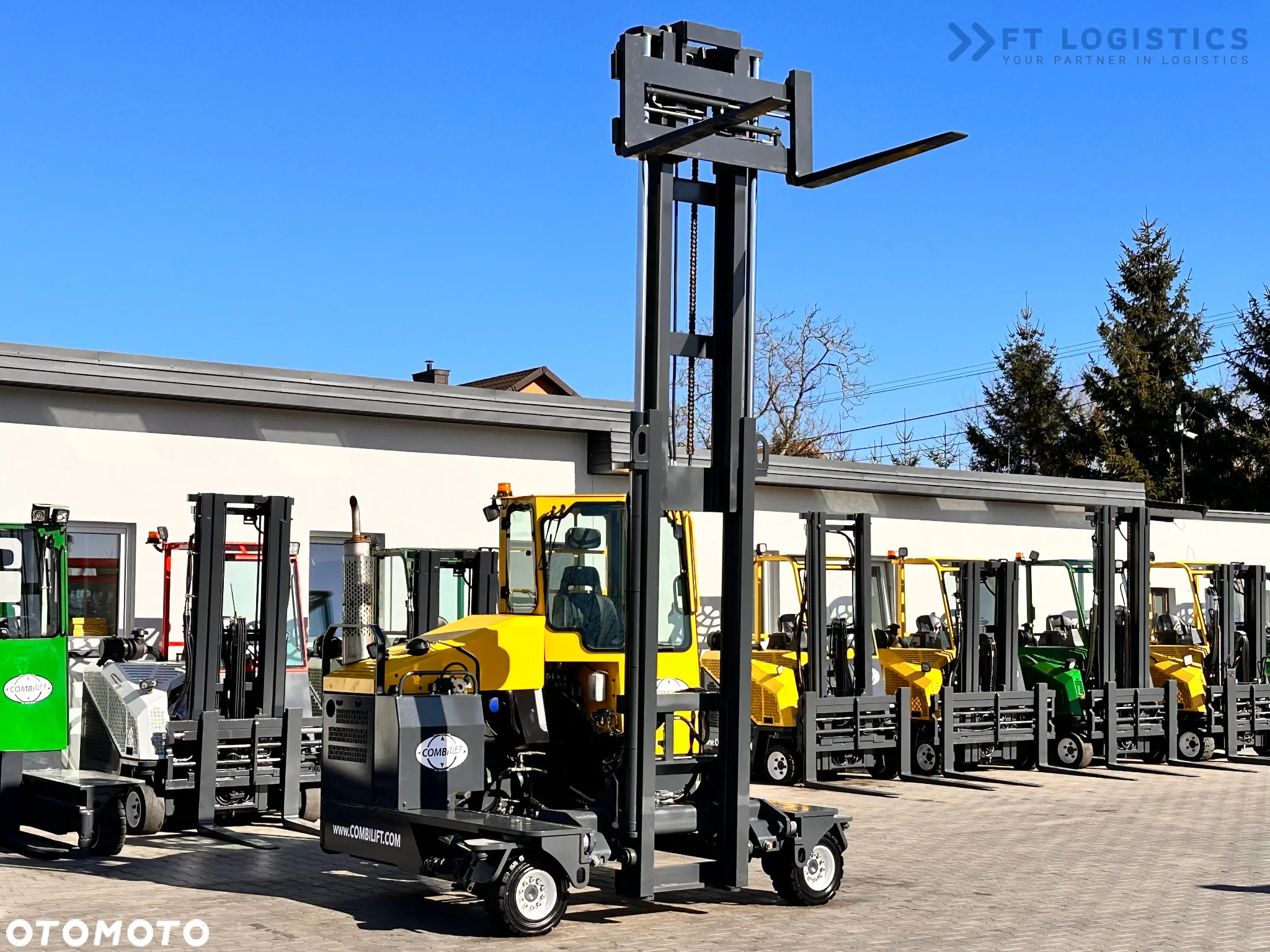 Combilift C4000 / LPG / DUPLEX / 4100MM / WAGA / PRZESÓW WIDEŁ / JAK NOWY - 25