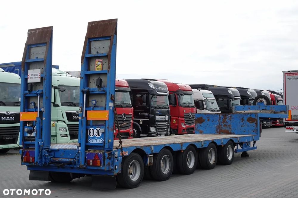 Nooteboom NISKOPODWOZIE / DMC: 80 000 KG / 5 OSI / OSIE SKRĘTNE / NAJAZDY HYDRAULICZNE - 7
