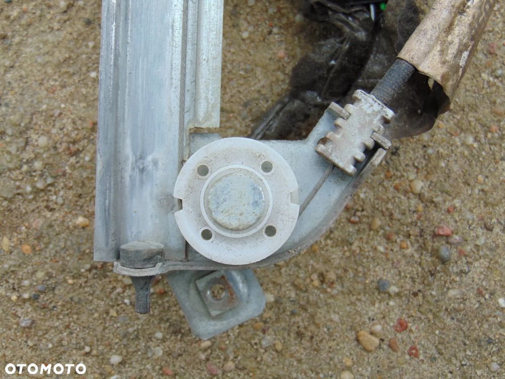 Podnośnik mechanizm szyby kierowcy lewy przód przedni Renault Megane 2 II 3D 3 drzwi 02-06r - 5