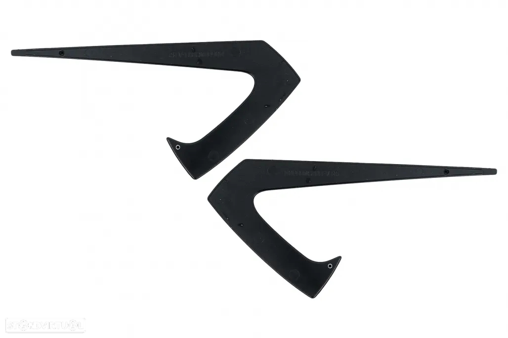 Conjunto Tesla Model 3 Spoiler, Aileron, Laminas e Difusor - 18