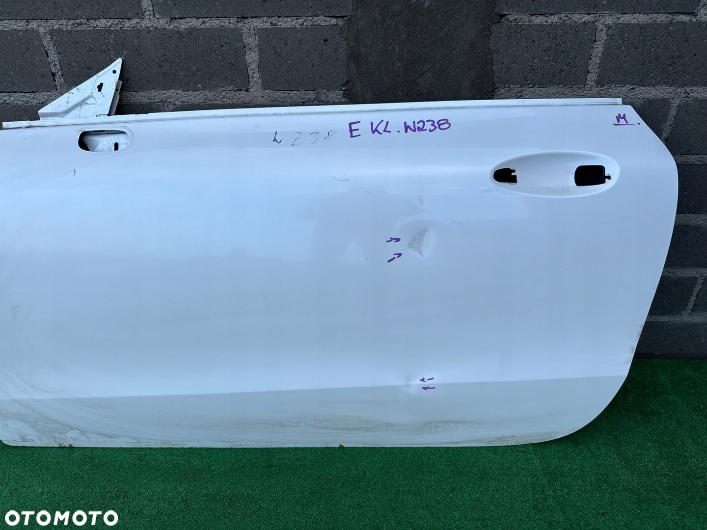 MERCEDES E KLASA COUPE W238 A238 DRZWI LEWE PRZEDNIE LEWY PRZÓD D40 - 7