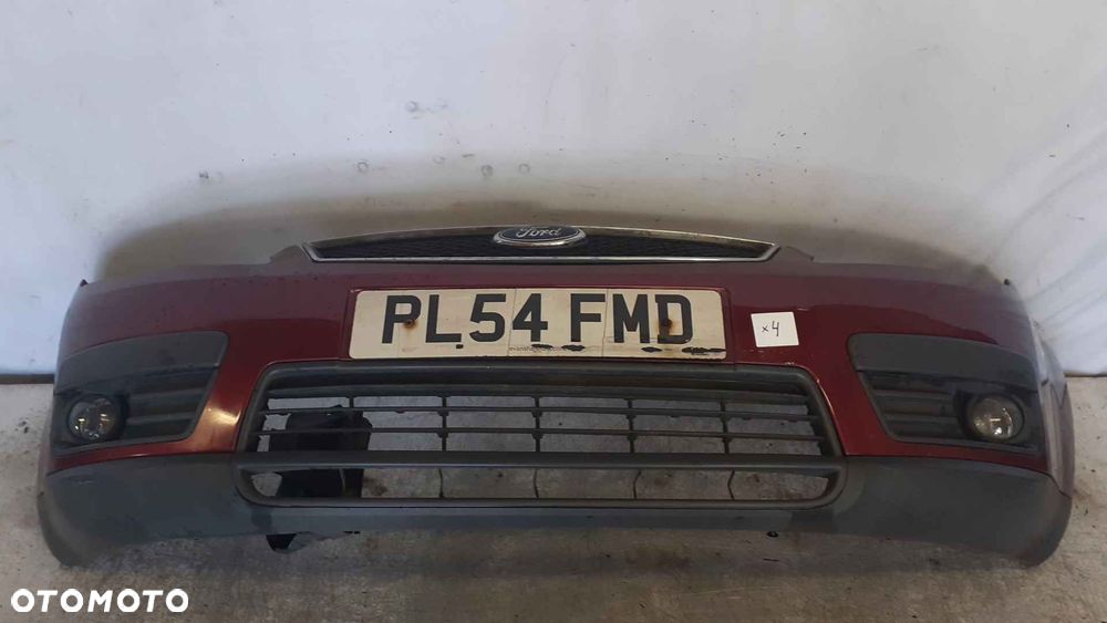 + ZDERZAK PRZÓD PRZEDNI FORD C-MAX CMAX A4 BORDO BORDOWY HALOGENY - 5