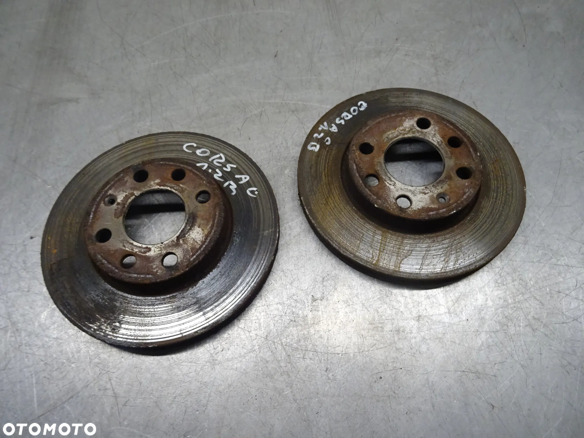 OPEL CORSA C 00-03 3D 1.2B 2AU TARCZE HAMULCOWE - 4