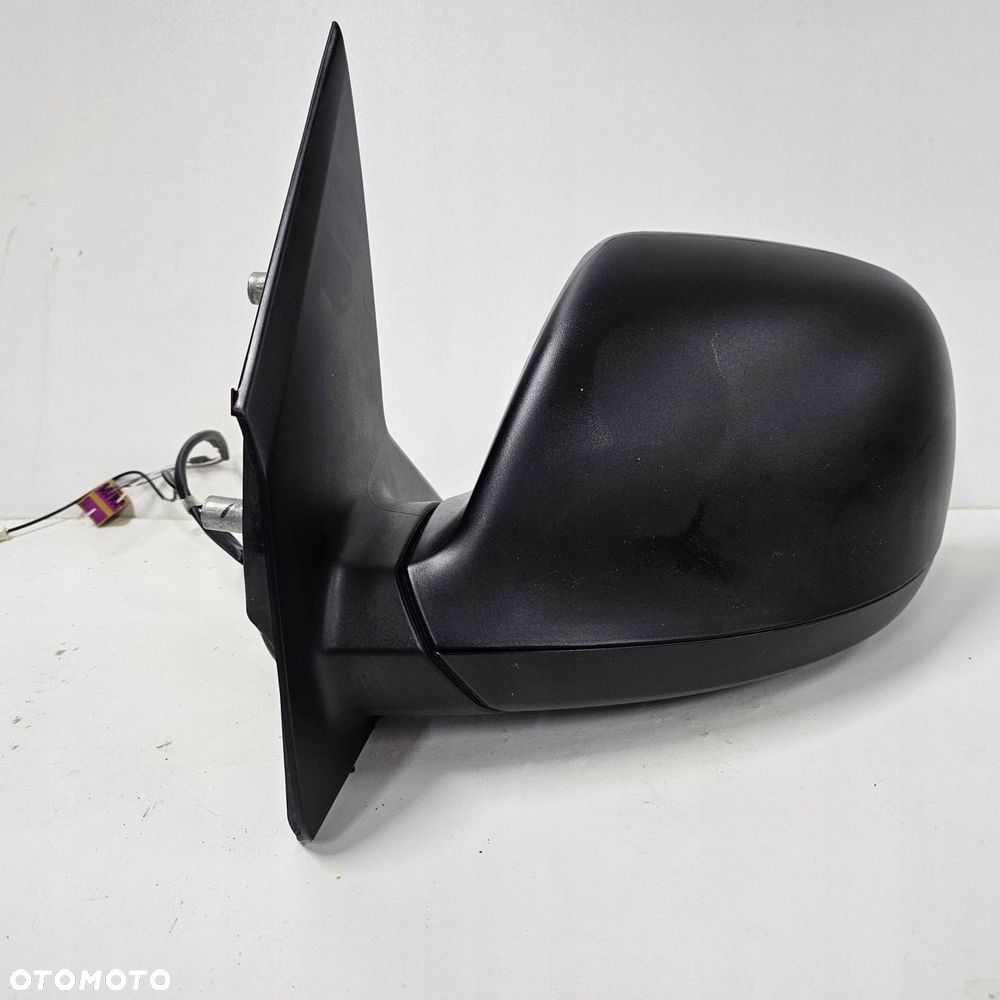 VW T6 lusterko zewnętrzne lewe struktura CZARNE 5 PIN ANTENA - 3