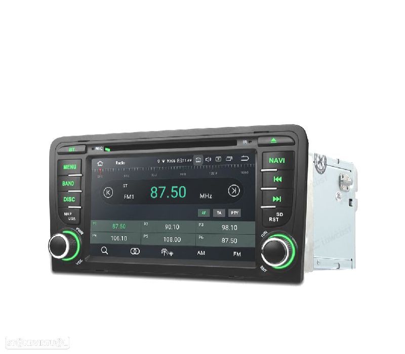 AUTO RADIO GPS ANDROID 12 PARA AUDI A3 8P 8PA SPORTBACK 03-12 B - 6