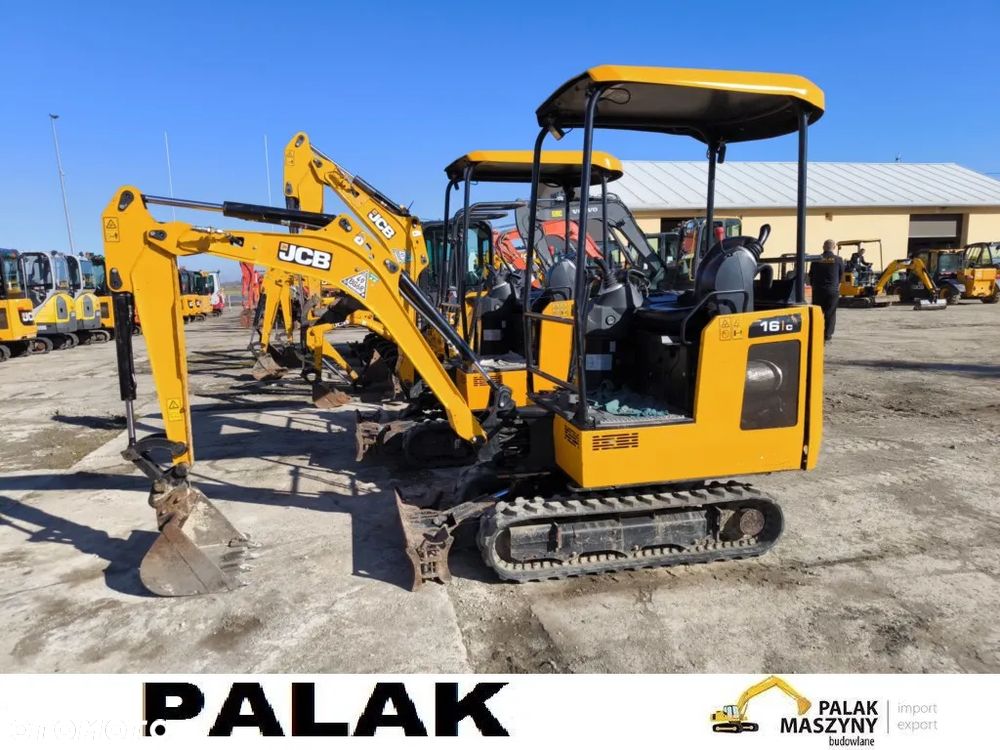 JCB Mini koparka JCB 16C-1  , 2022 rok   OTWARTA - 3