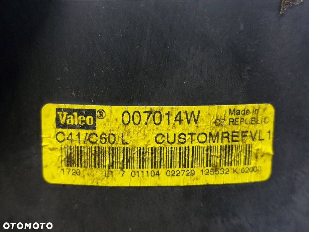DMUCHAWA WENTYLATOR NAWIEWU + REZYSTOR OPEL VECTRA C EU EUROPA 007014W - 2