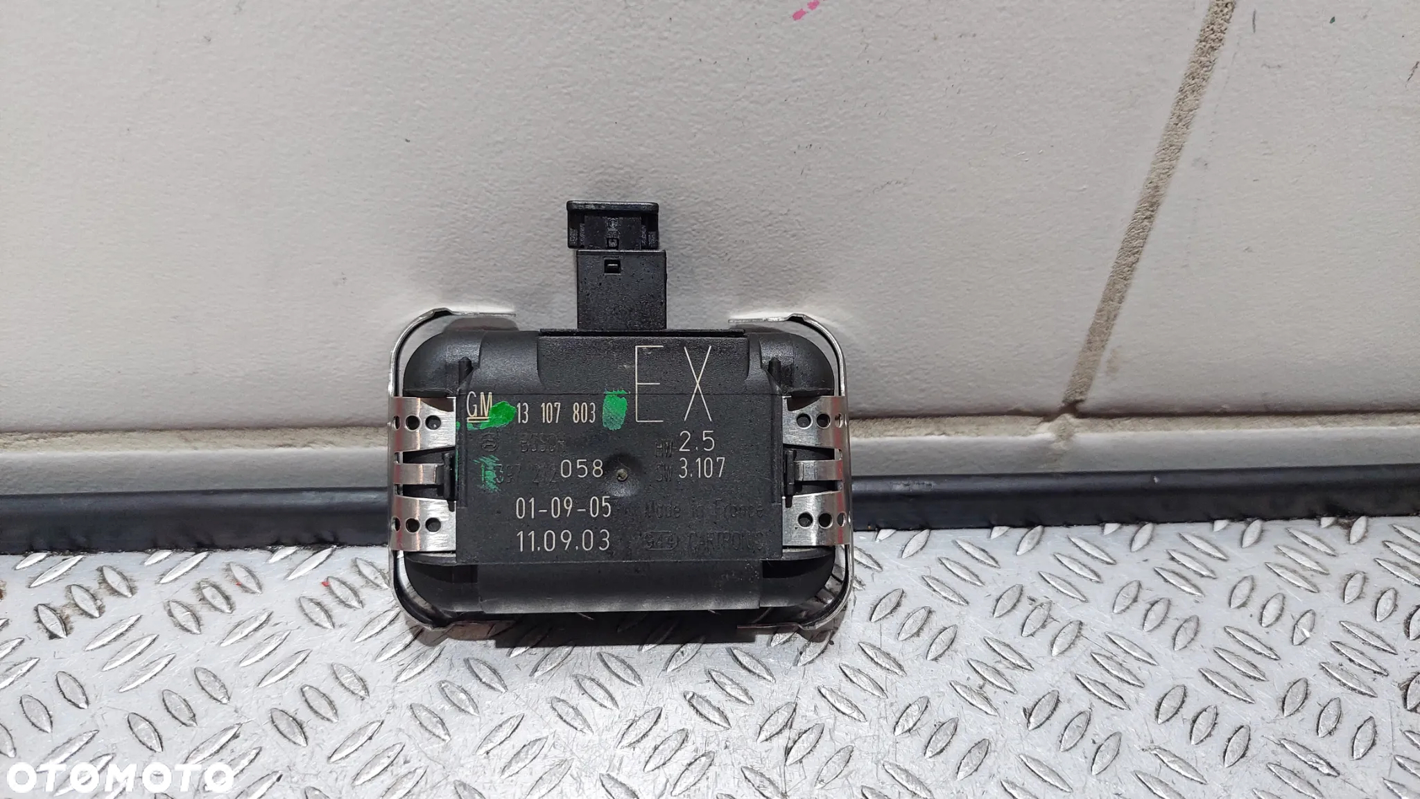 SENSOR CZUJNIK DESZCZU OPEL VECTRA C NR 13107803 - 2