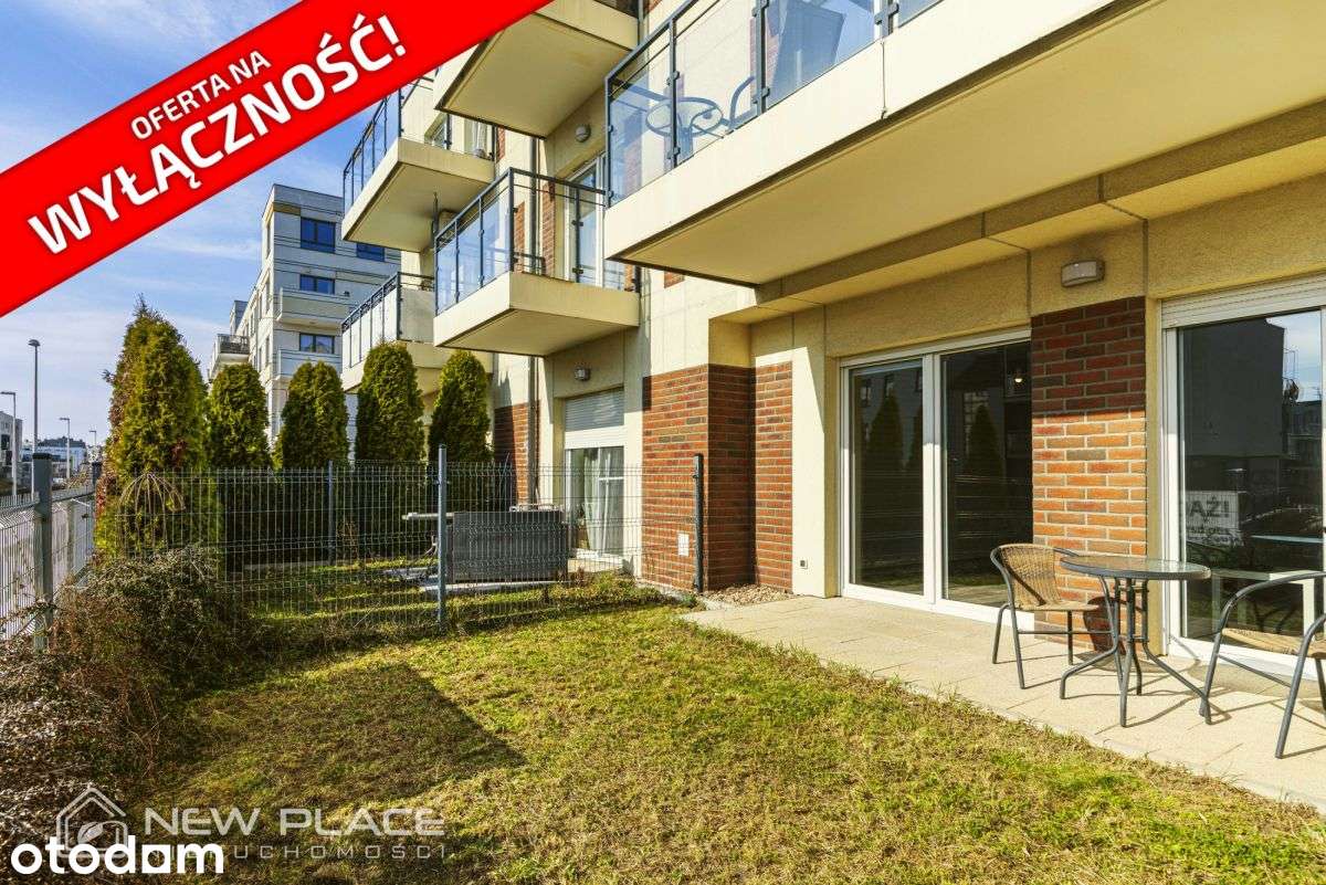 Komfortowe 55m2 z ogródkiem, Krzyki, Iwaszkiewicza