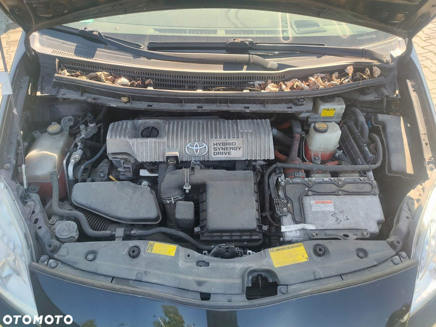 TOYOTA PRIUS 3 III W3 ZDERZAK PRZÓD MASKA BŁOTNIK LAMPA PAS CHŁODNICE 202 - 10