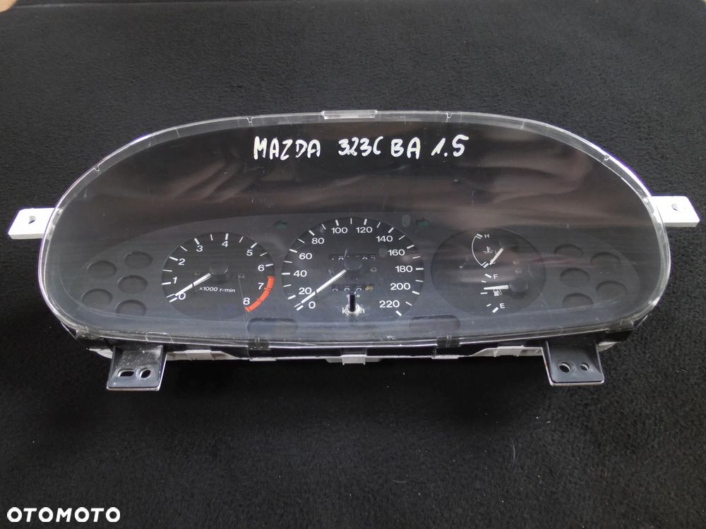 LICZNIK ZEGARY PRĘDKOŚCIOMIERZ MAZDA 323C BA 1.5 DO 220 KM/H YNS - 2