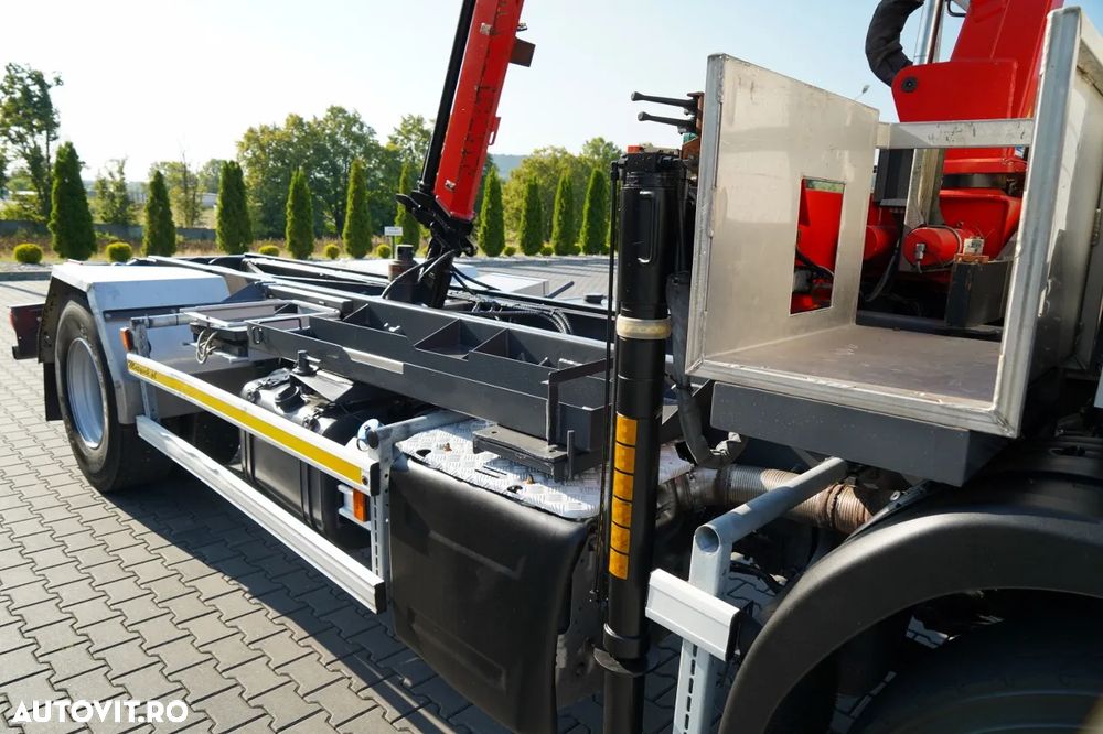 Scania P 280 / CILINDRU BASCULABIL / + HMF 635 HDS / CAPACITATE DE RIDICARE 1.500 KG / EXTENSIE MAXIMĂ 7 M / RADIOCOMANDĂ / EURO 6 - 21