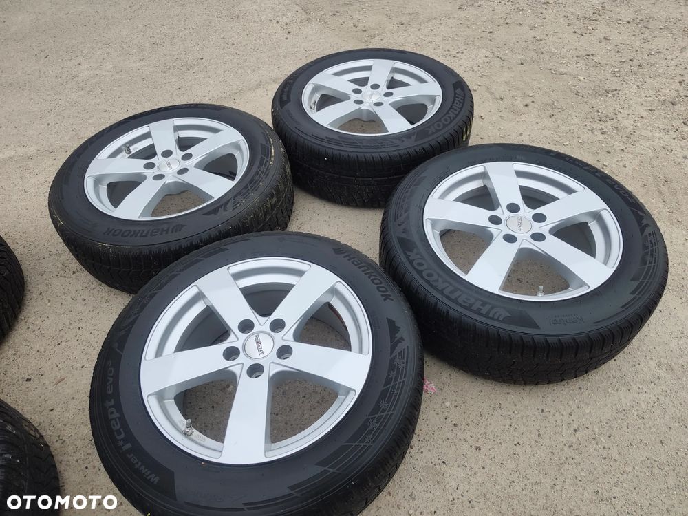 5x114,3 Felgi Aluminiowe Alufelgi 17 Koła Zimowe Zima 5x114 Kia Sportage Hyundai ix35 Tucson Santa Fe Nissan Qashqai Xtrail Citroen C4 Aircross Renault Kadjar Dacia Duster Mitsubishi ASX Outlander Honda CR-V Mazda Toyota RAV4 Suzuki Grand Viatara 5,5mm Legnica ALU-RAD 225/60 - 3