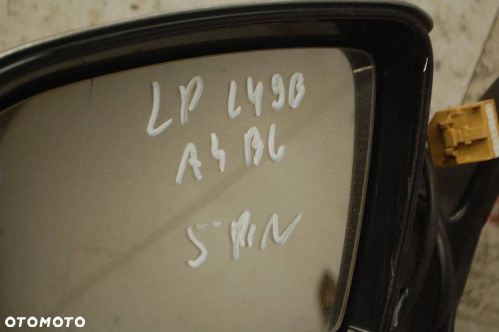 LUSTERKO LEWY PRZÓD PRZEDNIE LEWE LY7W LY9B LY7Q AUDI A4 B6 5 PIN - 25