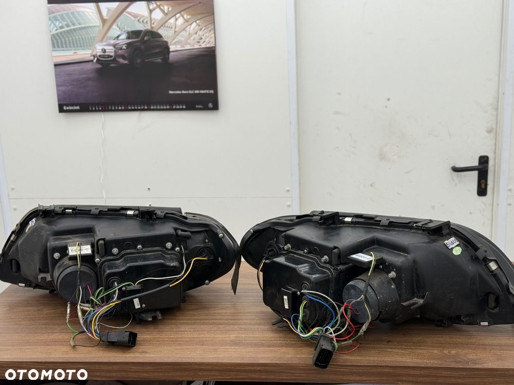 Lampy przód przednie x5 e53 lift ringi led Jak Nowe xenon - 6