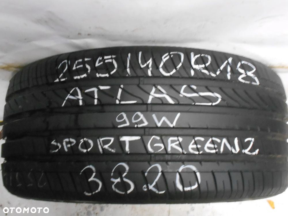 OPONA POJEDYNKA  225/40R18 ATLAS SPORT GREEN 2 DOT 3820 7.6MM - 1