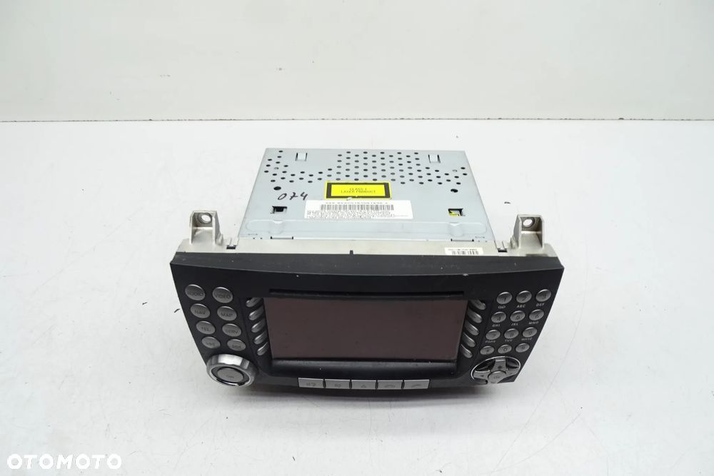 MERCEDES SLK W171 RADIO CD NAWIGACJA GPS NAVI DUŻA COMAND A1718203389 - 2