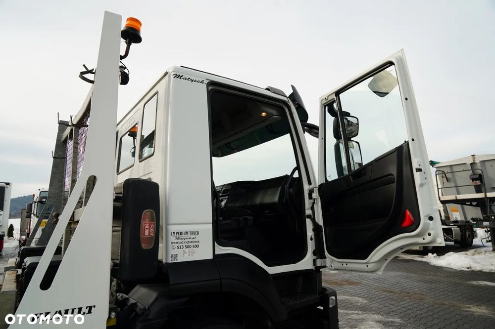 Iveco STRALIS 360 / 6X2 /  LAWETA / PLATFORMA 9,3 M / NAJAZDY HYDRAULICZNE / WYCIĄGARKA / OŚ PODONOSZONA  / EURO 6 - 35