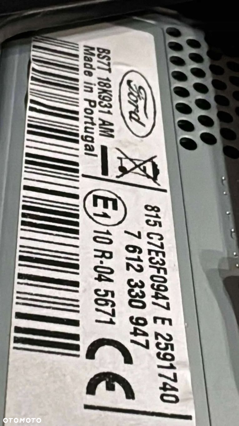 Radio nx z nawigacją i wejściem na kamerę ford mondeo mk4 lift - 3