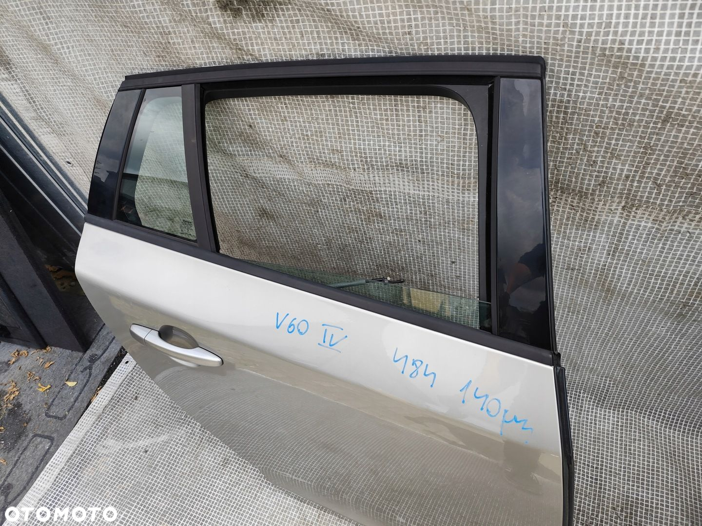 VOLVO V60 I 10-18 DRZWI TYLNE PRAWE TYŁ KOMPLETNE W KOLOR 484 - 8