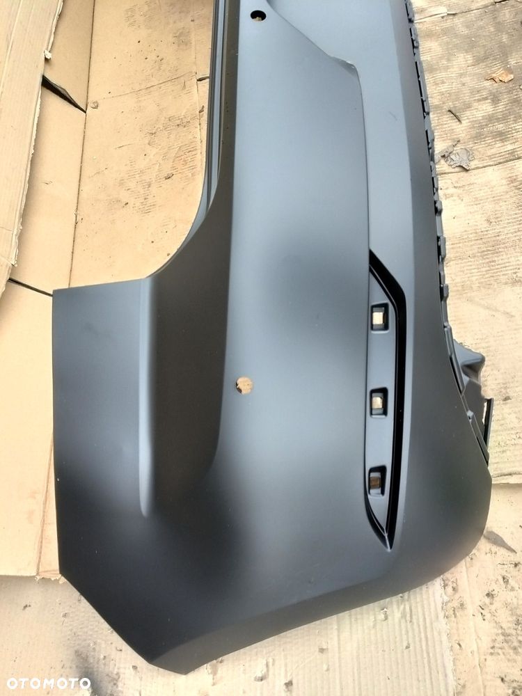 volkswagen golf 7 vii lift hb zderzak tył nowy na 4 czujniki - 3