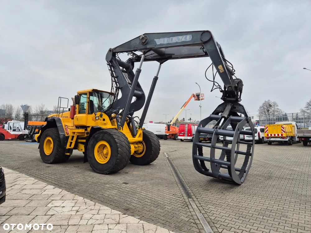 Volvo L 180E 4X4 / HEAVY DUTY / ŁADOWARKA KOŁOWA / CHWYTAK DO BALI I DREWNA / WIELE ZASTOSOWAŃ / OD PIERWSZEGO WŁAŚCICIELA / DOBRY STAN / MOŻLIWOŚĆ TRANSPORTU - 2