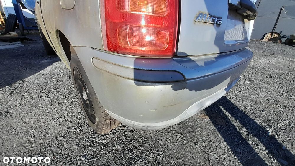 NISSAN MICRA K11 LIFT ZDERZAK TYLNY TYŁ KOMPLETNY KL0K KLO K nr. K11L - 5