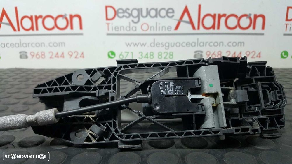 PUXADOR EXTERIOR FRENTE DIREITO SKODA YETI EXPERIENCE 4X4 - 5