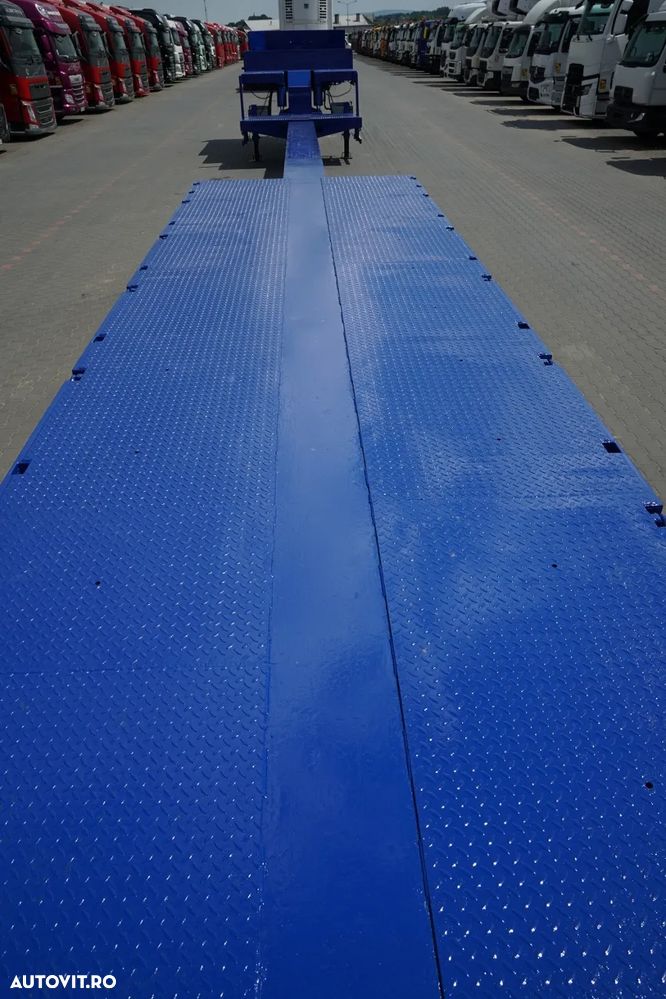 Nooteboom BETON JOS / MCO / EXTENSIBIL / 6 AXE / MTA: 85 TONE / AXE DE DIRECȚIE / SUPORT / 22,5 M / SAF - 13