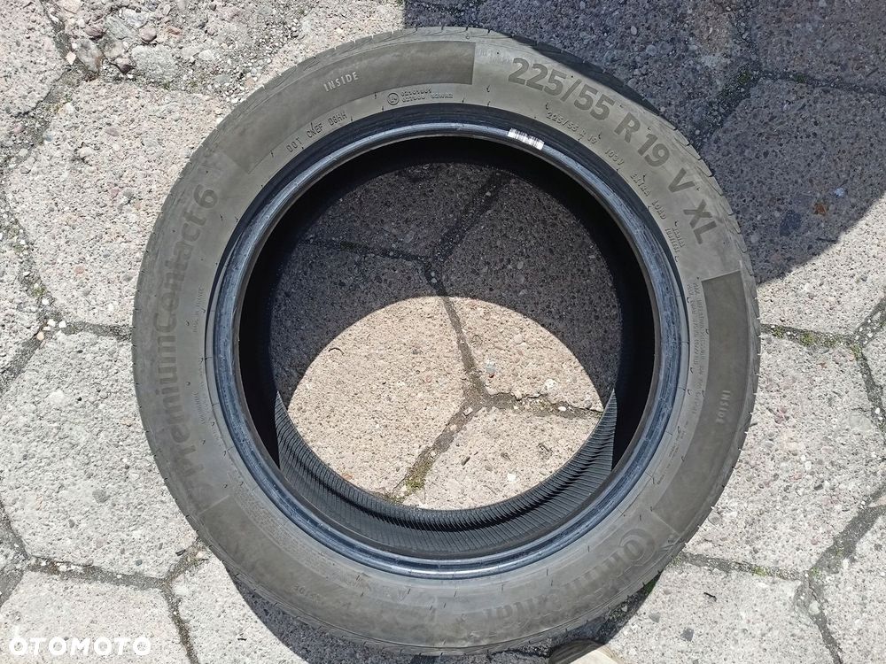 225/55R19 Continental PremiumContact 6 XL para opon lato 5,3mm - 4