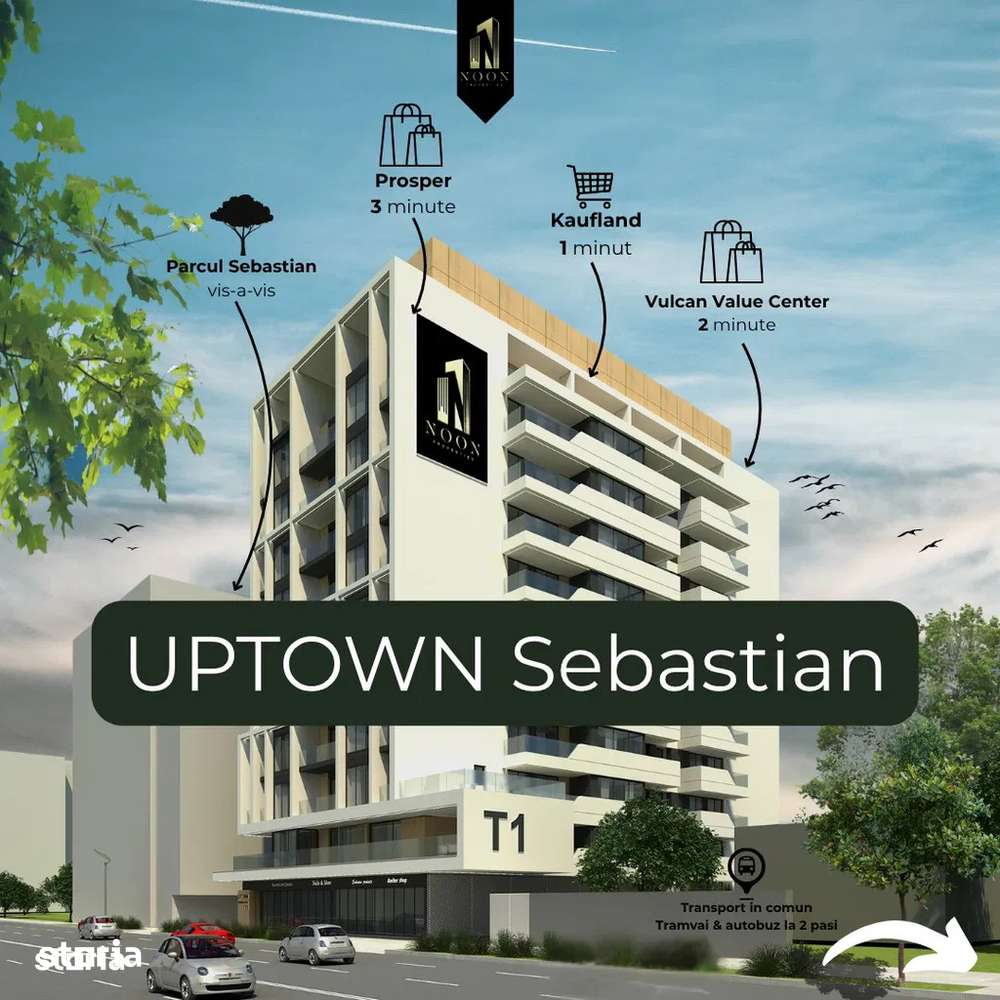 Uptown Sebastian | Apartamente 2 cam | Comision 0% — fotografia 1