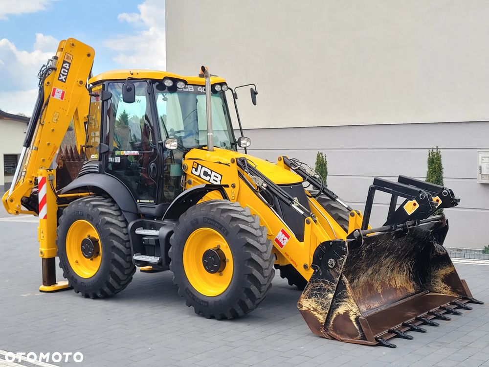 JCB 4CX / dżojstik / 4400h / bogate wyposażenie / sprowadzona / - 1
